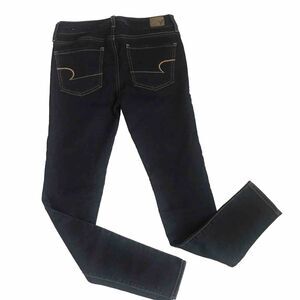 American Eagle Jegging Skinny Stretch Whisker Dark Wash 2 2R (28x29) AE AEO MINT